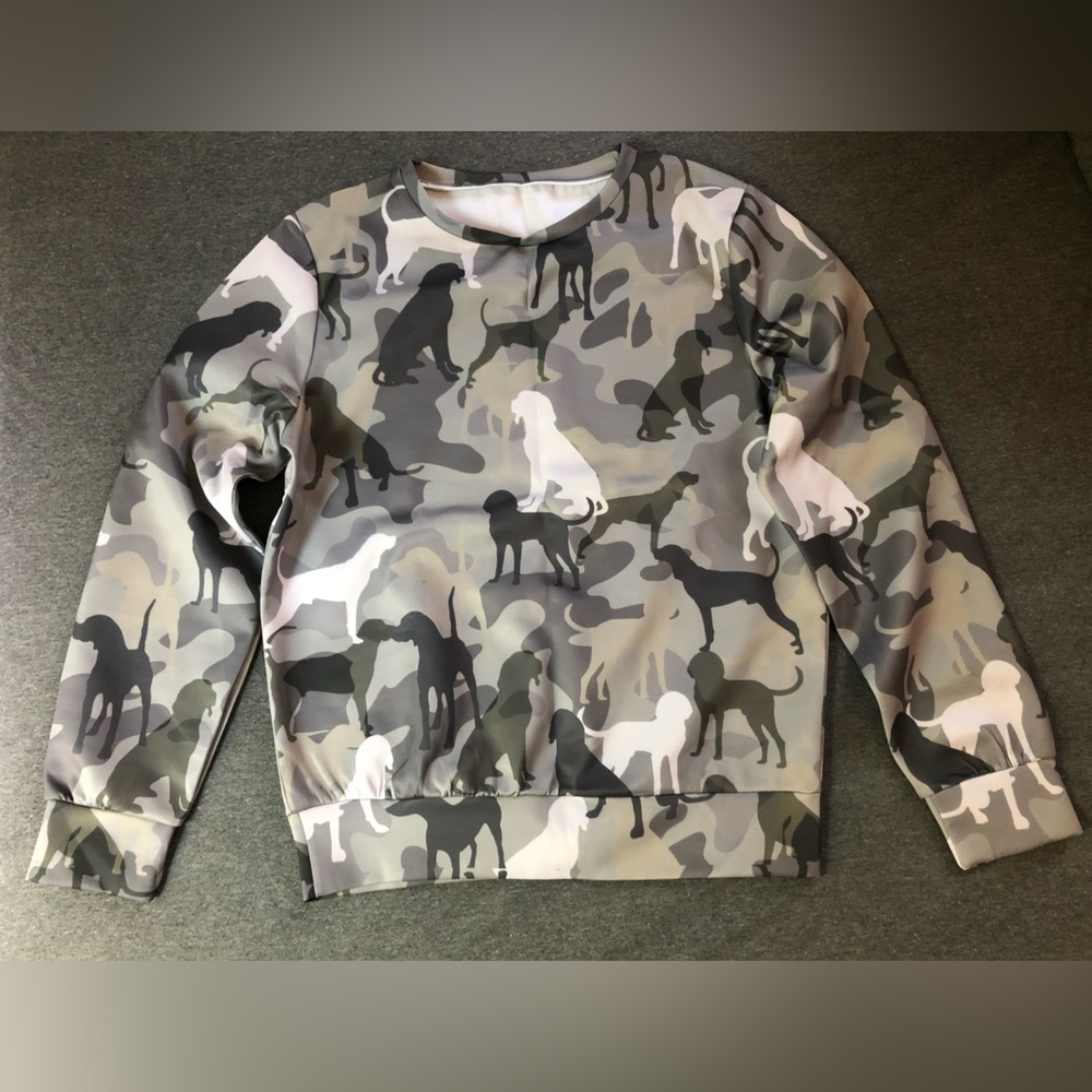 Hound Dog Camo Sweatshirt